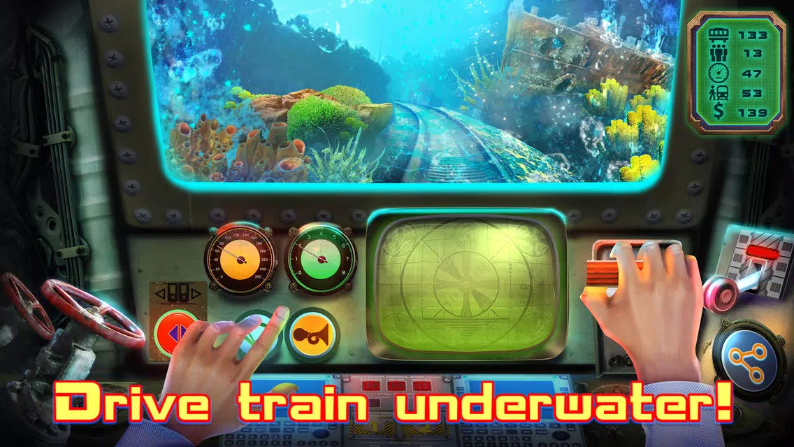 صور Underwater Train Driving