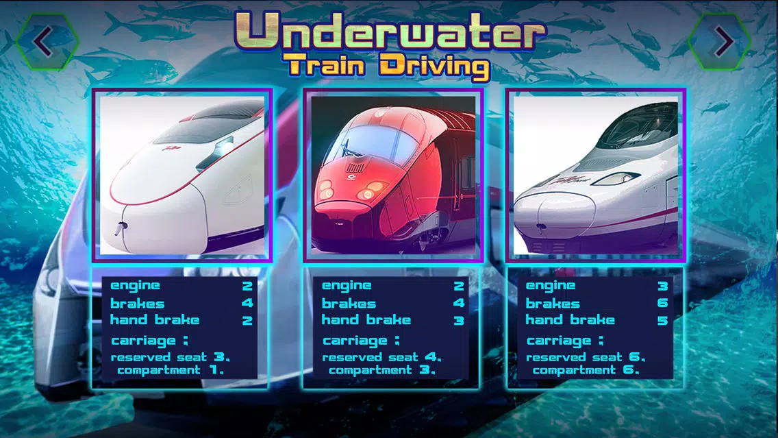 صور Underwater Train Driving