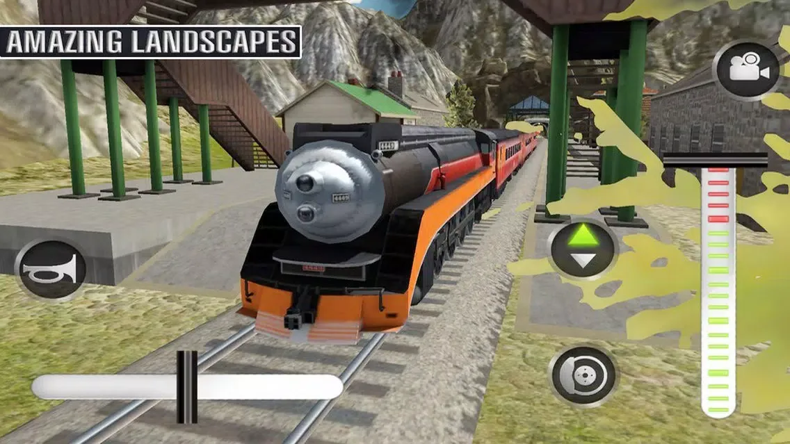 Capturas de pantalla de Amazing Train Hill Driving