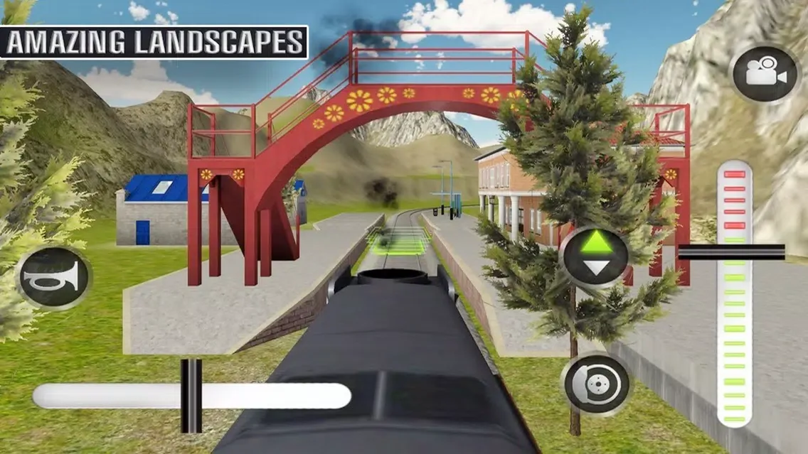 Capturas de pantalla de Amazing Train Hill Driving