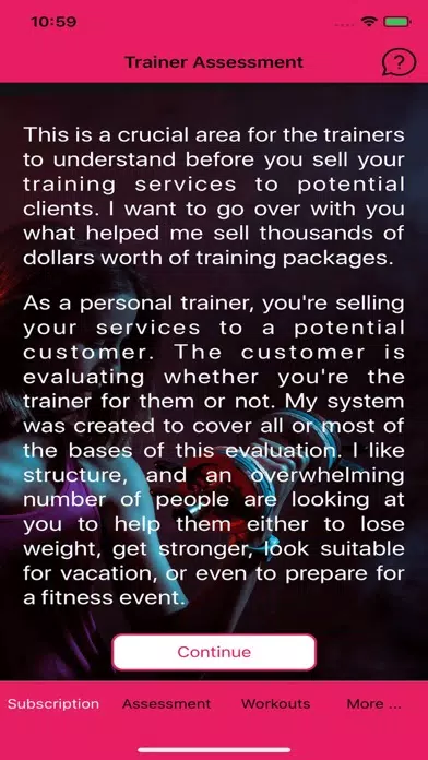 Tangkapan skrin Train-em: Gyms & Fitness Plans