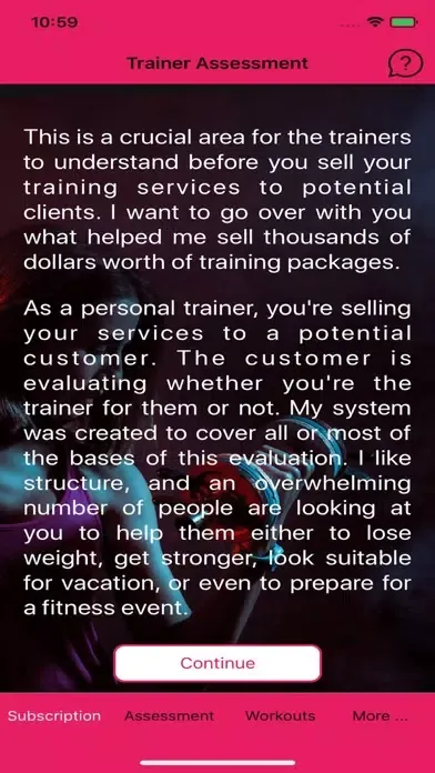 Tangkapan layar Train-em: Gyms & Fitness Plans
