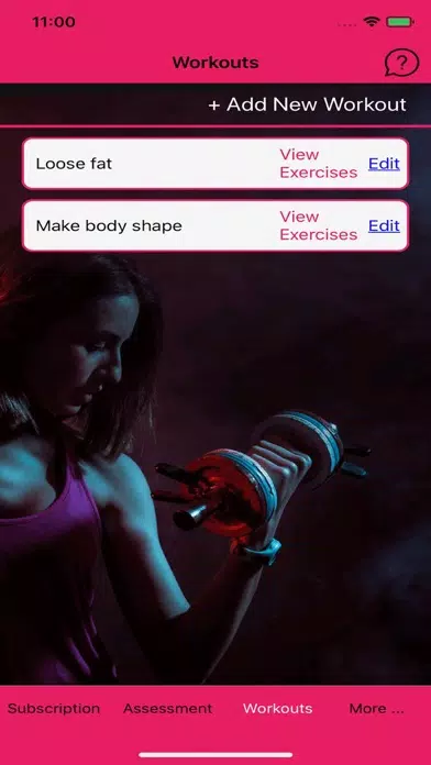 Tangkapan skrin Train-em: Gyms & Fitness Plans