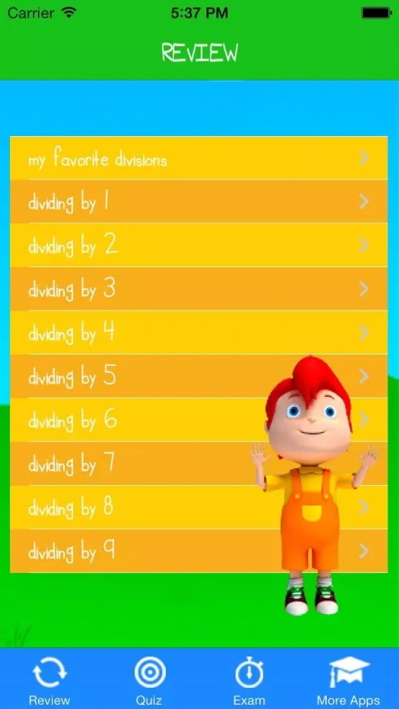 Math Divisions Trainer Lite应用截图