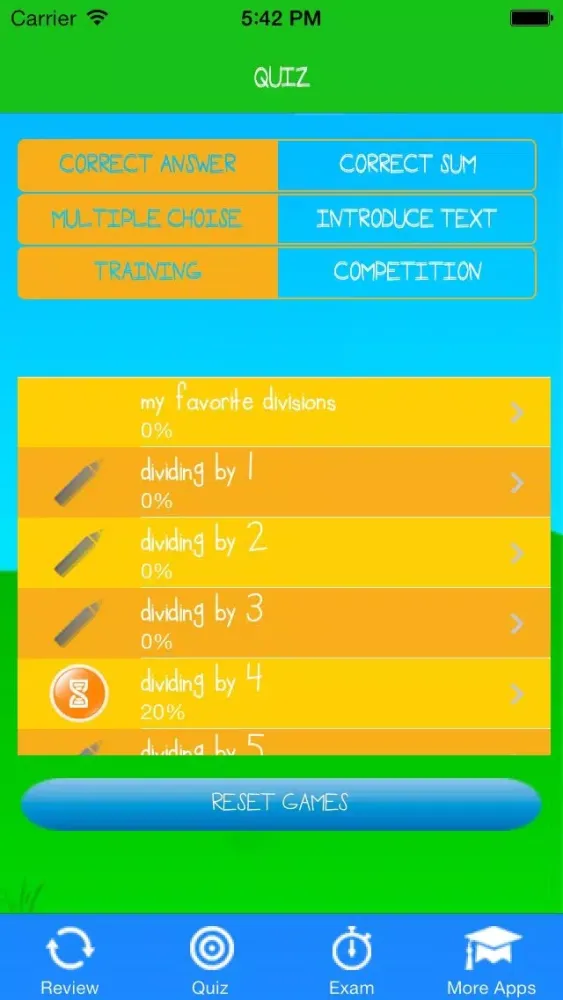 Math Divisions Trainer Lite应用截图