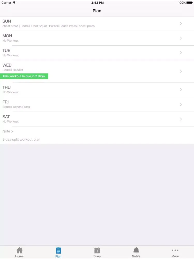 DO by Do Something Each Day iPad 应用截图