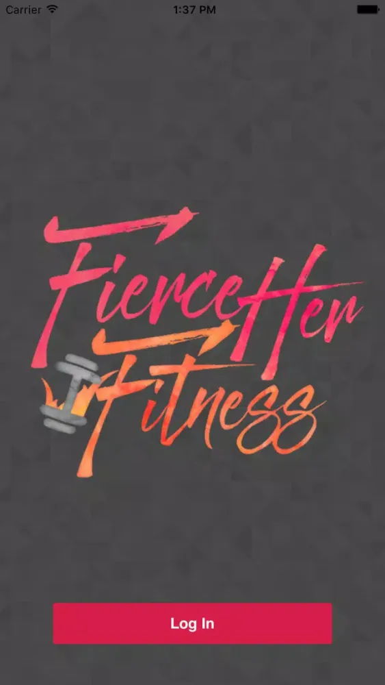 Tangkapan skrin FierceHerFit