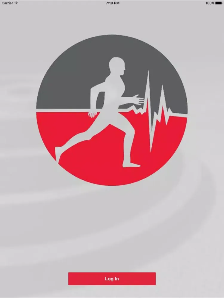 Tangkapan skrin Fit Trainer. iPad 
