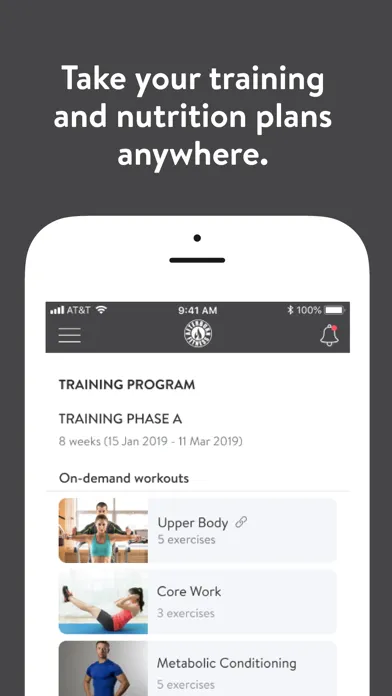 Capturas de pantalla de Afterburn Fitness App