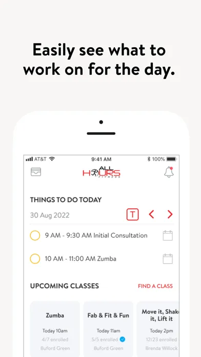 All Hours Fitness স্ক্রিনশট