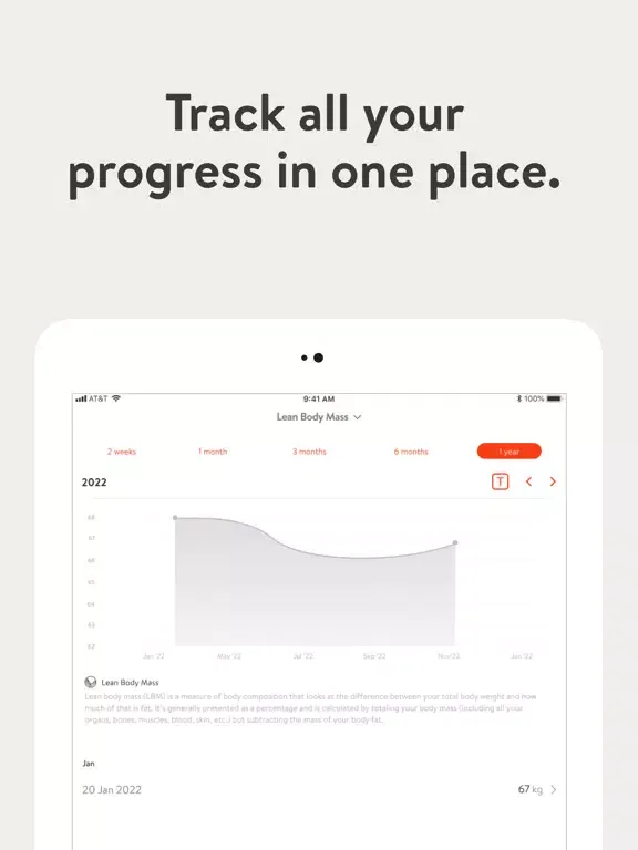 Capturas de tela do Atlas Fit Online iPad 