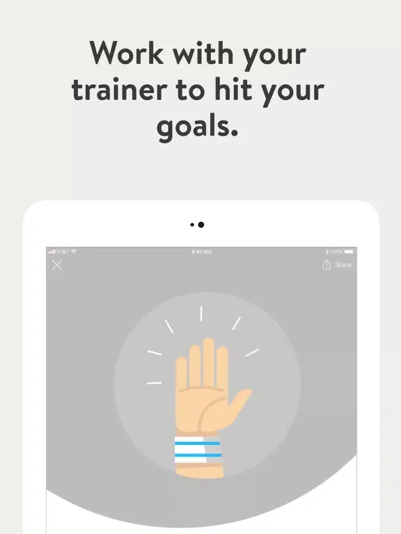 Capturas de tela do Atlas Fit Online iPad 