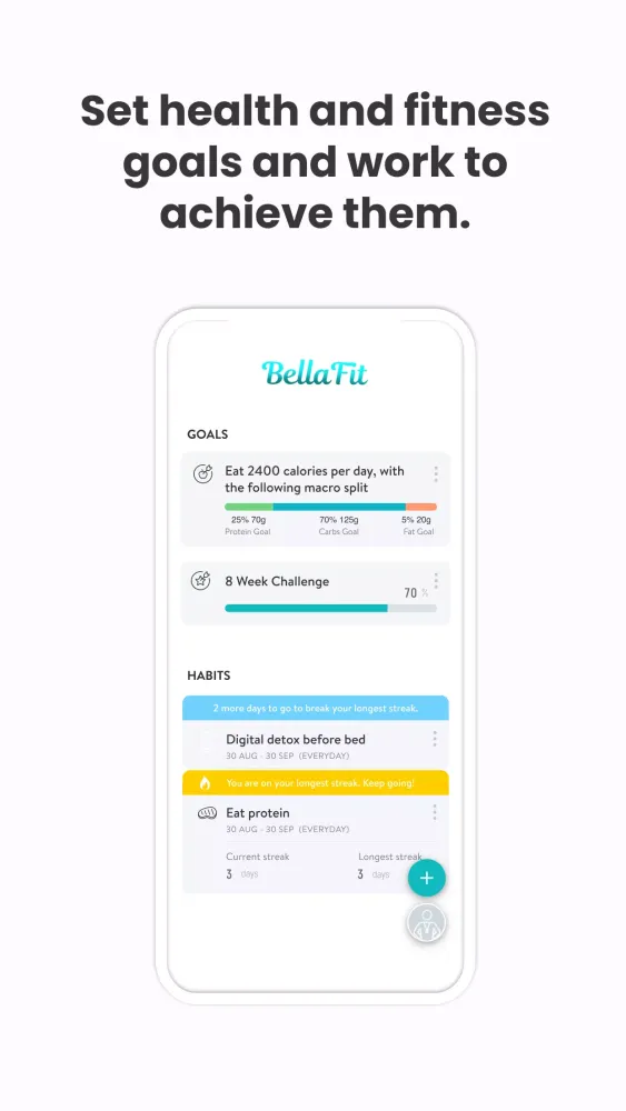 Captures d'écran de Bella Fit 24