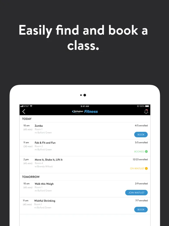 تصاویر Bellingham Fitness iPad 