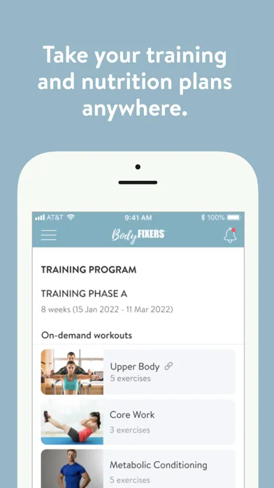 Body Fixers App應用截圖