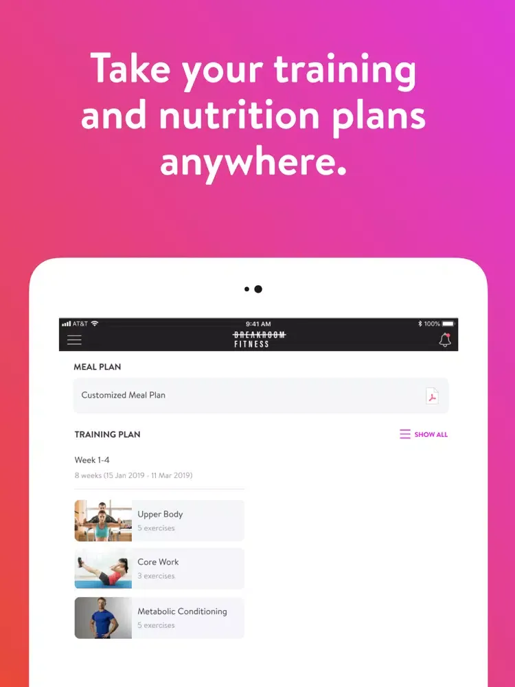 صور Breakroom Fitness iPad 