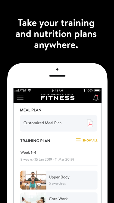BSF Fitness Screenshots
