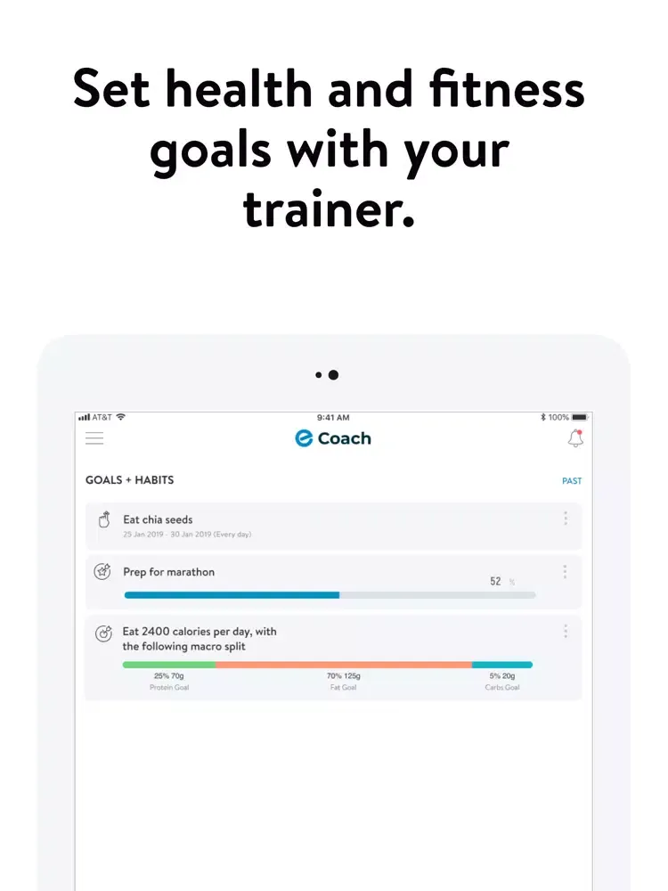 Echelon Coach iPad  स्क्रीनशॉट