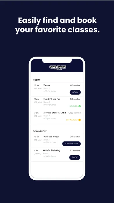 Eclipse Fitness NY Screenshots