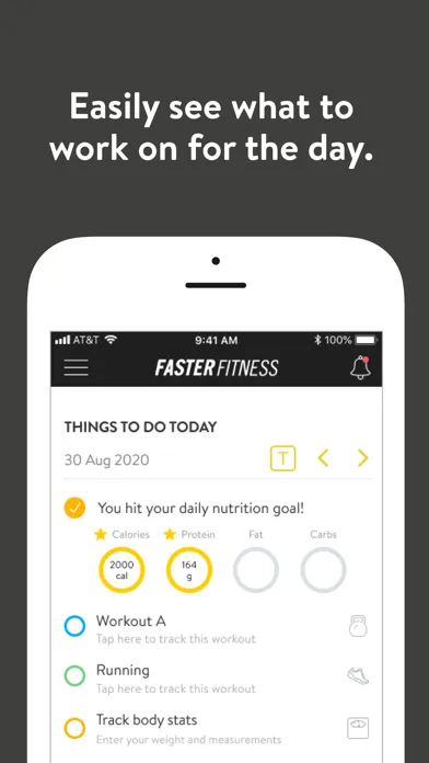 Zrzuty ekranu Faster Fitness Training