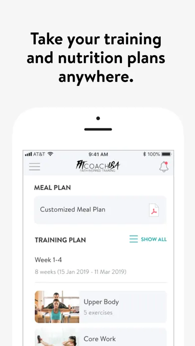 FIT Coach USA Screenshots