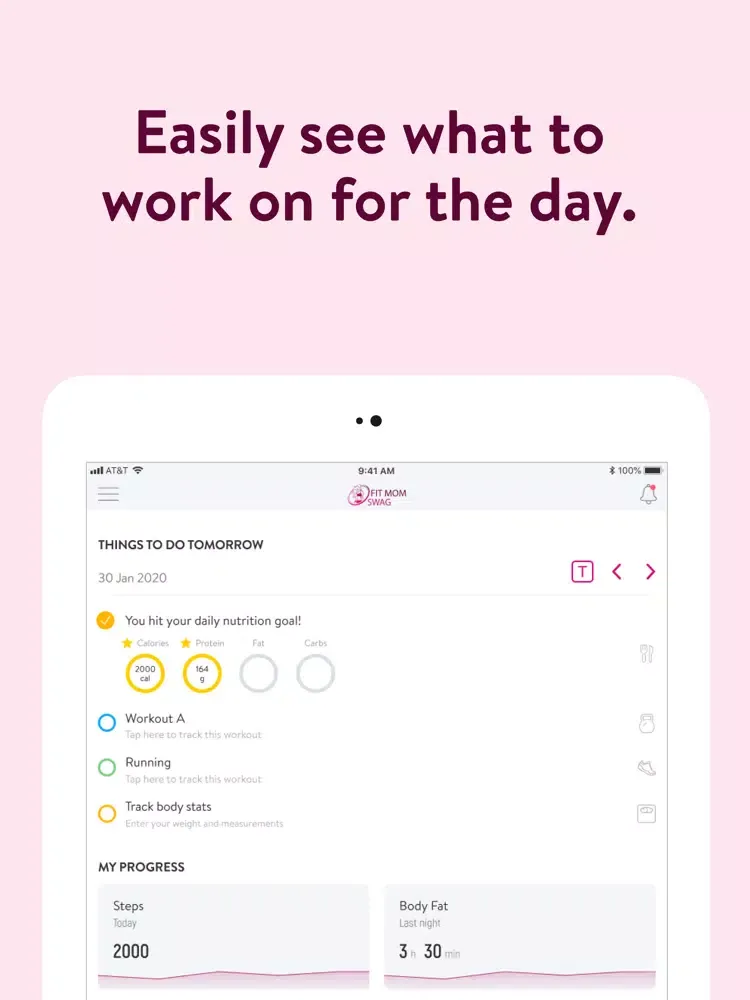 Fit Mom Swag iPad 应用截图