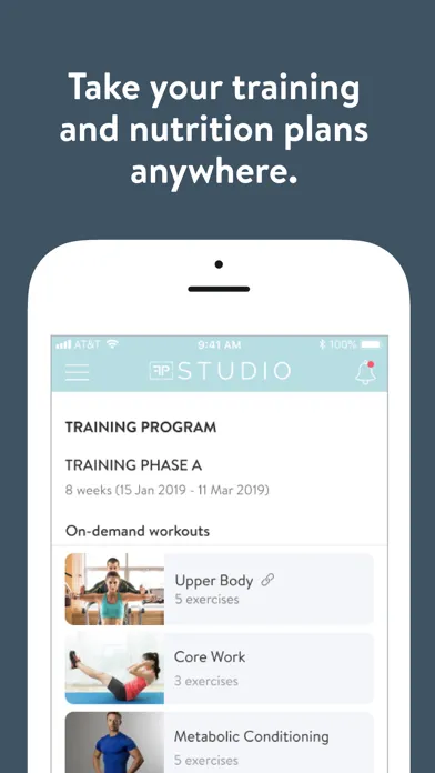Tangkapan skrin FITNESS PROJECT Studio