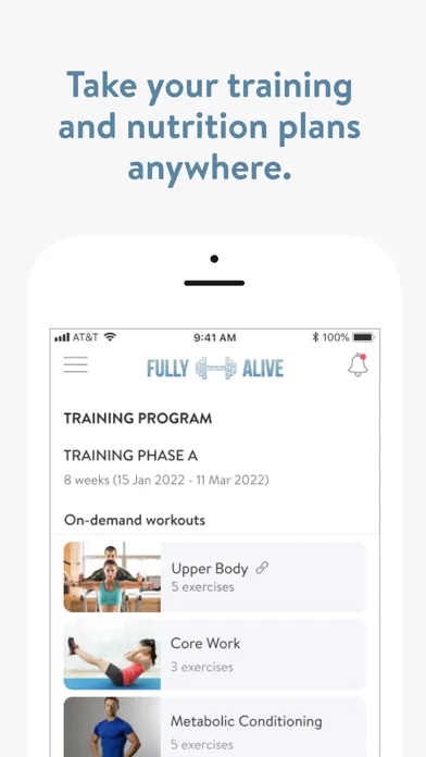 Ảnh chụp màn hình của Fully Alive Fitness