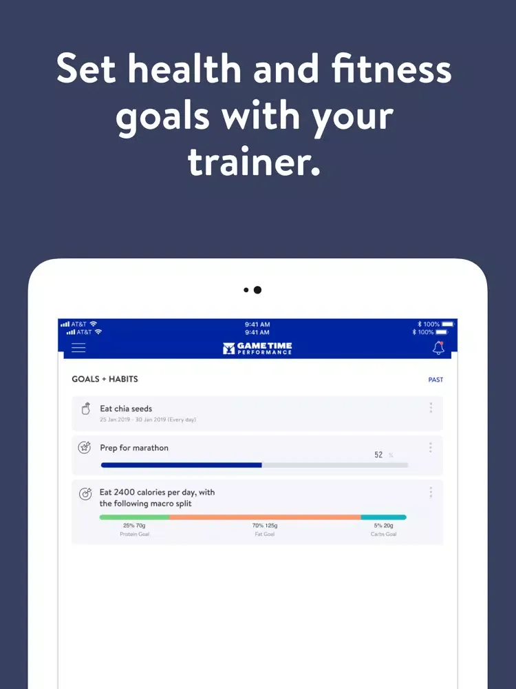 Game Time Physio + Performance iPad  स्क्रीनशॉट