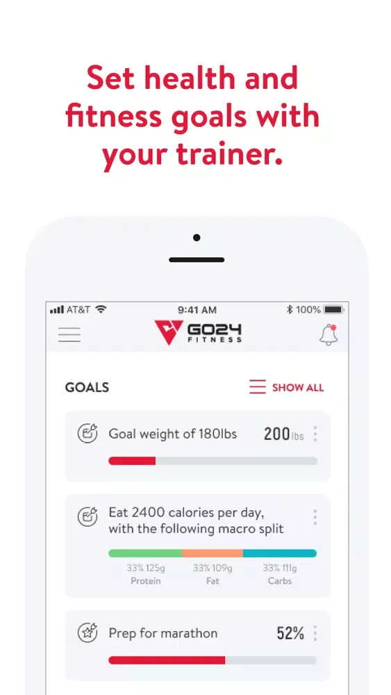 Tangkapan skrin GO24 FITNESS PT