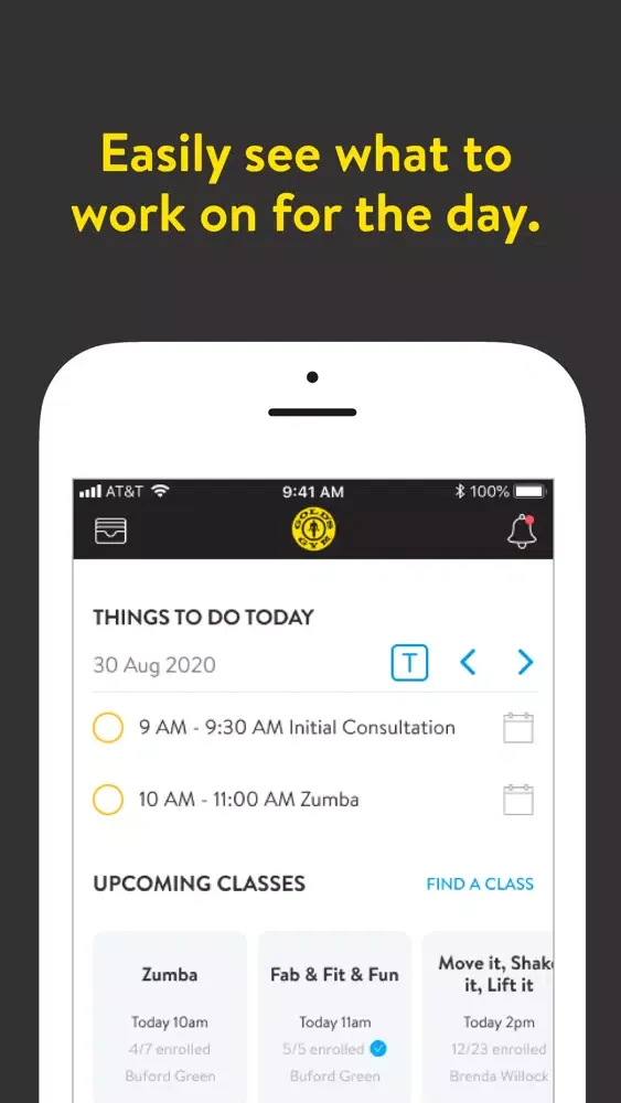 Capturas de pantalla de Golds Gym YYC
