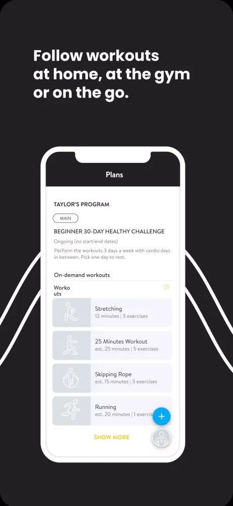 HLW Fitness Screenshots
