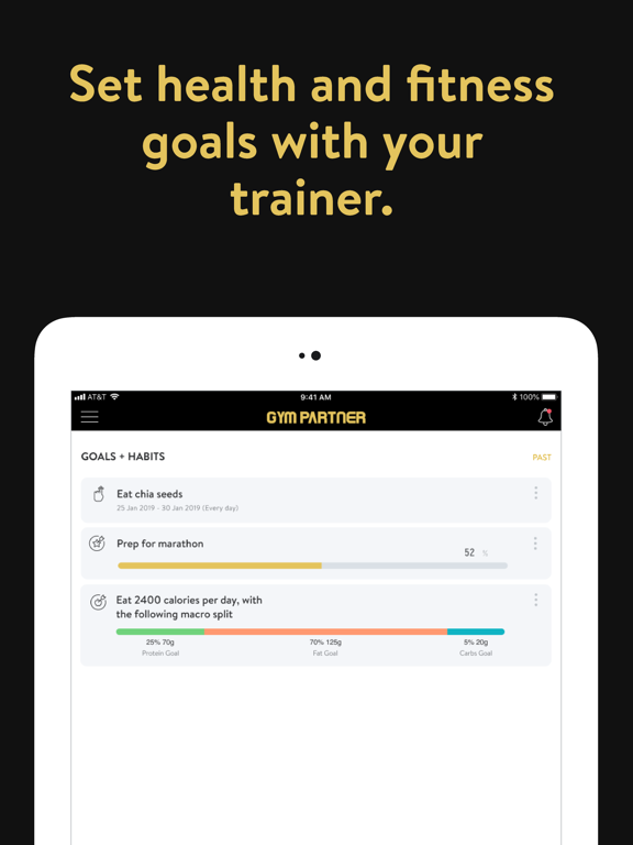 Gym Partner: Training iPad 應用截圖