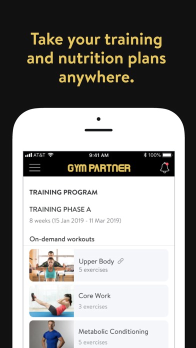 Gym Partner: Training應用截圖