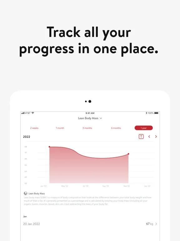 Zrzuty ekranu Idaho Fitness Factory iPad 