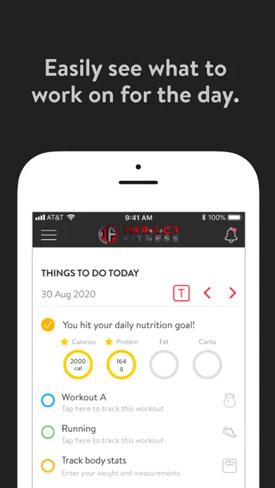 Capturas de pantalla de Impact Fitness