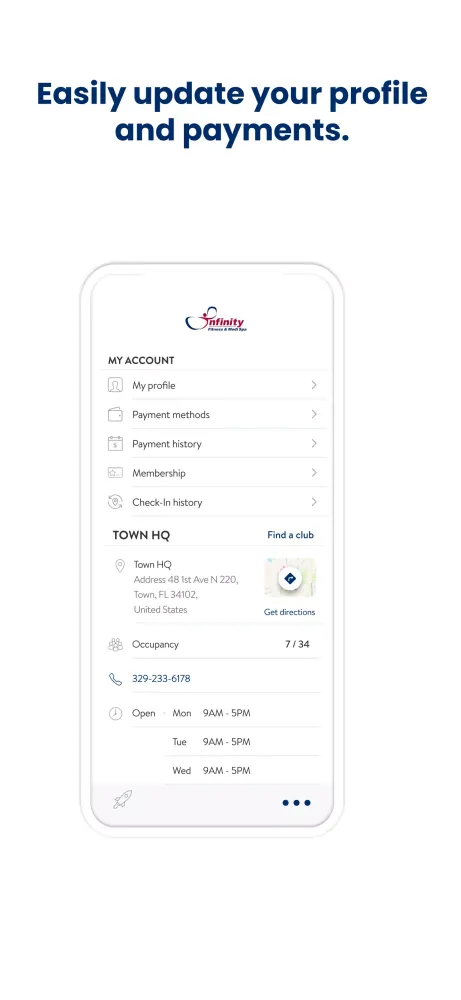 Infinity Fitness Online Screenshots