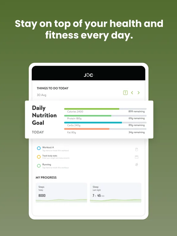 JOC Transformation Academy iPad  Screenshots