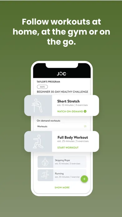 JOC Transformation Academy Screenshots