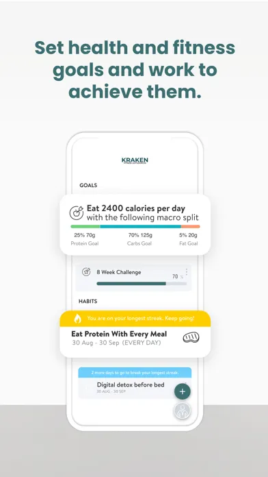 Kraken Fitness Ekran Görüntüleri
