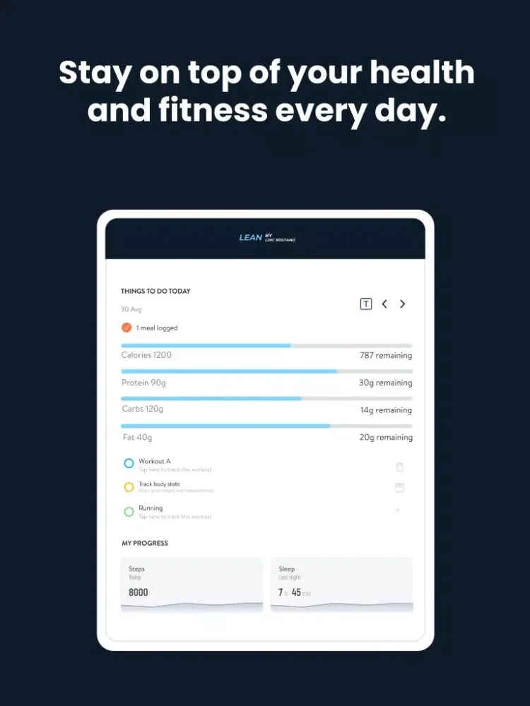 Lean App by Loic Rostand Screenshots