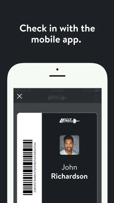 Captures d'écran de Legit Fit Mobile