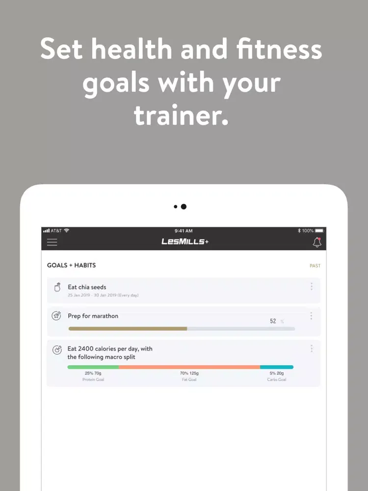صور LES MILLS Coach iPad 