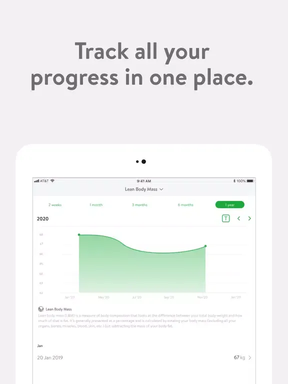 Luckey Fitness iPad  স্ক্রিনশট