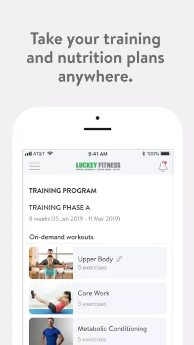 Luckey Fitness স্ক্রিনশট
