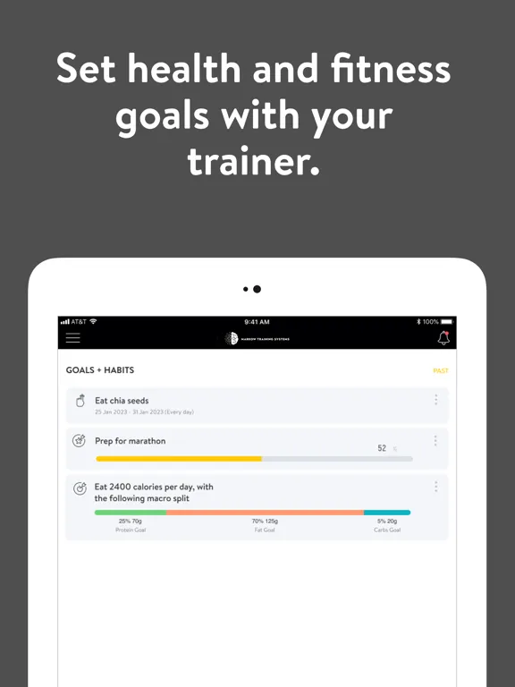 Screenshot di Markow Training Systems iPad 