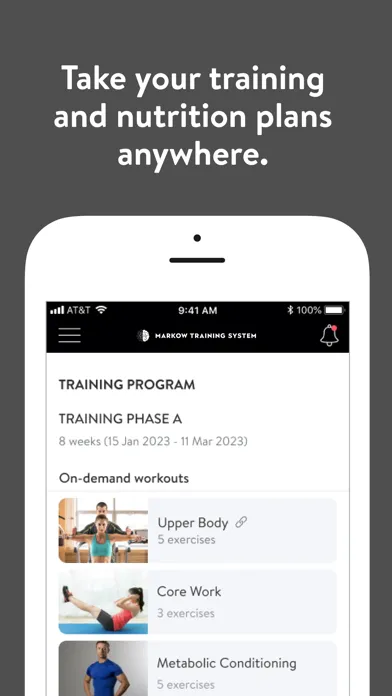 Screenshot di Markow Training Systems