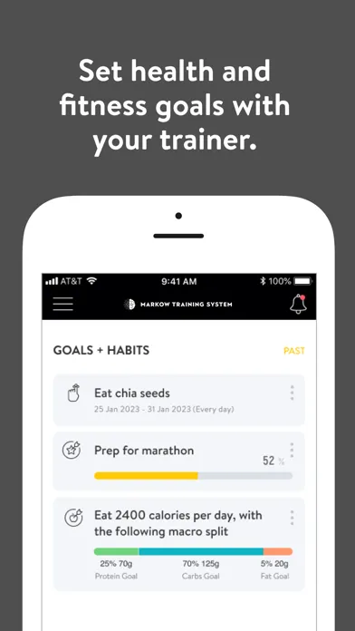Screenshot di Markow Training Systems