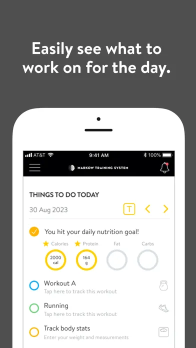 Screenshot di Markow Training Systems