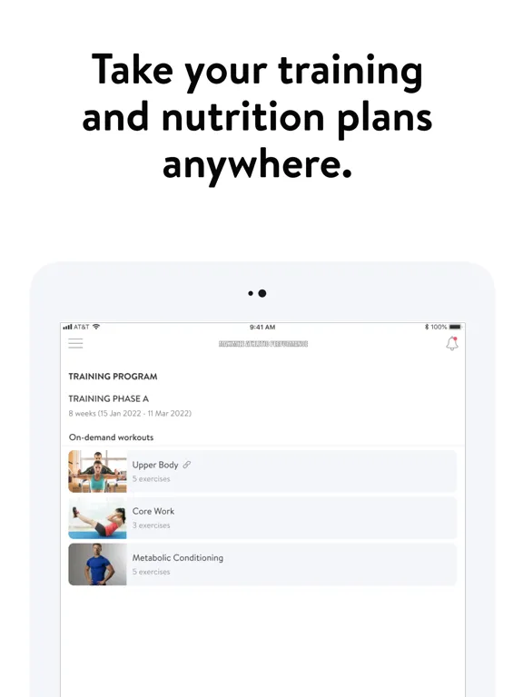 MAXIMIZE ATHLETIC PERFORMANCE iPad  Ekran Görüntüleri